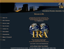 Tablet Screenshot of iraweb.com